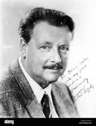 WALTER SLEZAK Austrian born actor Stock Photo