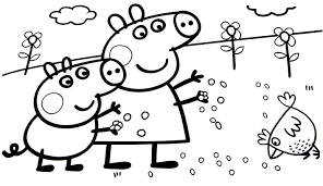 I believe that, that peppa pig cartoon coloring pages and other coloring pages can help to build motor skills of your kid. Peppa Pig Spring Coloring Book From The Thousand Pictures Online With Regards To Peppa Pi Peppa Pig Coloring Pages Peppa Pig Colouring Cartoon Coloring Pages