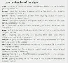 These signs start every season—aries kicks off spring, cancer starts summer, libra begins fall and capricorn is the first winter sign. Zodiac Signs Cute Tendencies Of The Signs Wattpad
