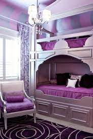 Small bedroom ideas for girls with bunk beds. Awesome Purple Bedroom Ideas Bunk Beds For Girls Room Purple Bedrooms Girls Bunk Beds