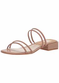 Dolce Vita Dolce Vita Women S Haize Slide Sandal Cafe Leather Shoes