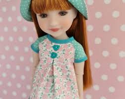 PDF pattern Clothes for Ruby Red Fashion Friends doll. 14,5 inch doll.  Blouse. Pants. Hat.