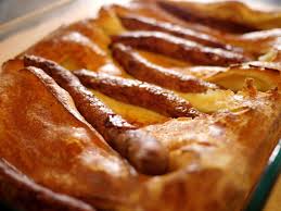 A British Classic Toad In The Hole With A Twist You Will Love Toad In The Hole With Bacon Wrapped Sausages Toad In The Hole Saturday Kitchen Recipes James Martin Recipes