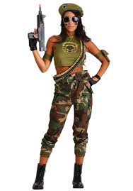 Womens Green Beret Beauty Costume
