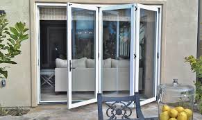 Individual panel sizes available up to 3.5 feet wide by 9.5 feet high. Outdoor Folding Doors Stylish Bifold Exterior Patio Davidson Homes Grand My Decorative