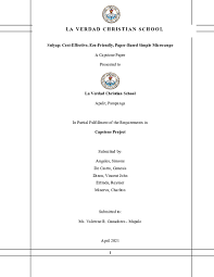 Ap capstone™ is a diploma program from the college board. For Capstone Project Research Papers Academia Edu