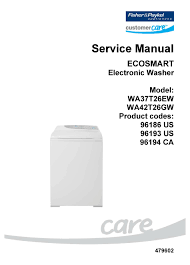 First you need a thin wall 22mm deep socket and a 5mm allen wrench you can get these at your. Fisher Paykel Wa37t26ew Service Manual Pdf Download Manualslib