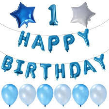 En espérant que cette journée soit des plus heureuses!. Bebe 1er Anniversaire Ballon Ensemble Joyeux Anniversaire Ballon Banniere Ensemble De Fournitures De Decoration De Fete Cdiscount Jeux Jouets