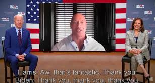 Dwayne The Rock Johnson Made His First Ever Presidential Endorsement On Saturday In A Livestream With Jo In 2020 The Rock Dwayne Johnson Dwayne The Rock Rock Johnson