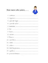 Cada año nos dicen que vamos a empezar a hacer esto, o dejar de hacer eso. Ano Nuevo Resoluciones Worksheets Teaching Resources Tpt