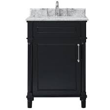 Measure the available space in your bathroom to determine which size of vanity the room can accommodate. 24 Inch Vanities Bathroom Vanities Bath The Home Depot