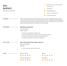 That's when a resume sample comes in handy. Warehouse Resume Examples Template And Resume Tips Cleverism