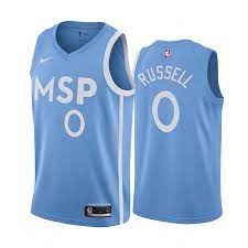 D Angelo Russell 19 20 City Edition Jersey Crate