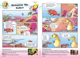 Seahorse Science Comics Male Seahorse Books Magazines