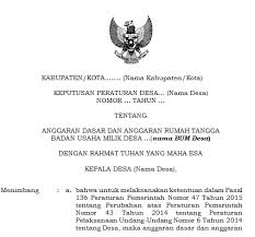 Pemerintah kabupaten sleman kecamatan gamping kantor kepala desa banyumeneng alamat: Contoh Perdes Dan Keputusan Kepala Desa Tentang Bum Desa Info Desa