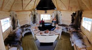 Inside The Arctic Grillhouse Bbq Hut House Finland