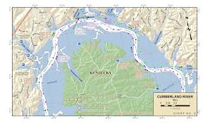 Cumberland River Navigation Charts Smithland Kentucky To