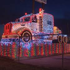 Christmas Truck Extends Holidays Til February On I 35 Christmas Truck Christmas Holidays And Events