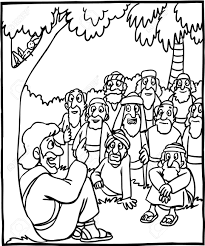 Explore our vast collection of coloring pages. Coloring Page Of Jesus Teaching Crowd Royalty Free Cliparts Vectors And Stock Illustration Image 126873893