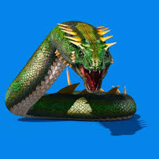 Mythological Snake 3d Model Animated Pixelboom Mythology Greenscreen Green Screen Backgrounds