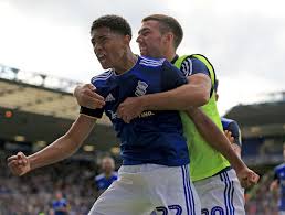Jude bellingham (centre) celebrates after becoming birmingham's youngest scorer by netting against stoke at the age of 16 years and 63 days. Jude Bellingham On Twitter Over The Moon To Score The Winner On My Home Debut Even Better Than How I Dreamt It Thanks To All My Team Mates And Of Course The Amazing Fans Hungry For More Kro 22 Bcfc Https T Co V3ou7etnyv