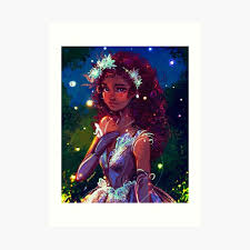 Princess and the frog art. Princess And The Frog Wall Art Redbubble