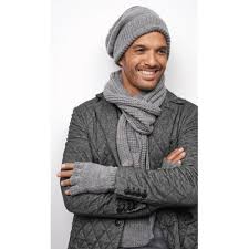 2 patterns, perfect set for girls & boys. 155 His Or Her Slouchy Beanie Set By Cleckheaton