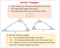 From the above, we can say that all congruent figures are similar but the similar figures need not be congruent. Congruence And Similarity Examples Solutions Worksheets Videos Games Activities