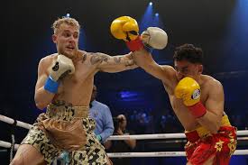 Jake paul knocked out ben askren (ref called the fight after 8 count) pic.twitter.com/mkc8lbuuye. Jake Paul Vs Nate Robinson Live Results Odds Purses Prediction Video