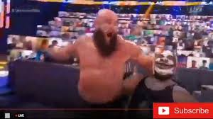 Фотографии с поединка за командные титулы raw,с рестлмании 34:брон строумэн и николас против бара (сезаро и шеймуса). Bray Wyatt The Fiend Vs Braun Strowman Wwe Summerslam 2020 Video Dailymotion