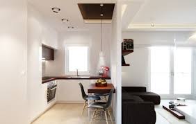 small living room and kitchen design