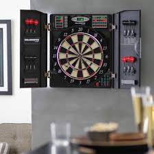 Electronic Dartboard Bristle With Cabinet Dart Board Best Arachnid Pro Game Room Electronic Dart Board Dart Board Electronic Dart Board Cabinet
