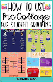 How To Use Piccollage For Student Grouping Create Digital
