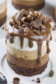 Mini Triple Chocolate Mousse Cakes Desserts Chocolate Desserts Mousse Recipes