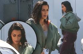Each piece comes in five colorways: Kim Kardashian Dresses Down After Big Night Out Where S Kanye