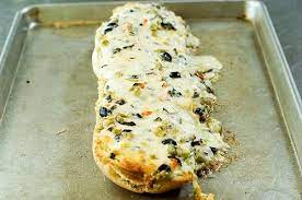 Olive Cheese Bread Recipe Cheese Bread Olive Cheese Bread Appetizer Recipes