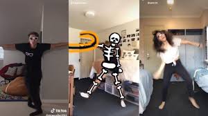 Spooky Scary Skeletons Tiktok Dance Youtube