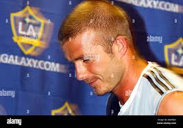 Manchester united soccer star david beckham hi-res stock photography and  images