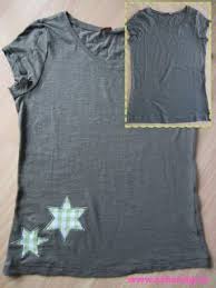 Sidis Kunterbunter Blog Shirt Aufpeppen Shirts Diy Nahen Kleidung Tuch