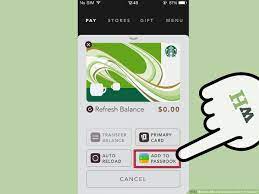 A starbucks gift card is a convenient way to pay and earn stars toward rewards. How To Add A Starbucks Card To Passbook 5 Steps With Pictures