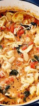 Easy Tuscan Garlic Chicken Dinners The Best Blog Recipes Delicious Soup Recipes Garlic Tortellini