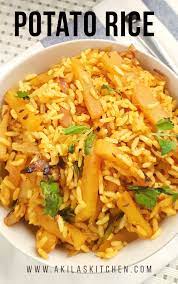 Easy Potato Rice Kids Lunch Box Recipes Learning To Cook Recipe Rice Recipes For Lunch Indian Rice Recipes Tiffin Recipe