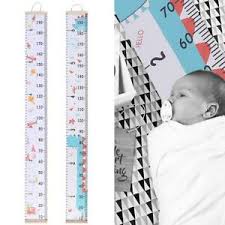 Details About Wood Wall Hanging Baby Height Measure Ruler Wall Sticker Kids Growth Chart Tool