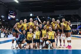 ⚡️ VIT&Oacute;RIA BRASILEIRA! A sele&ccedil;&atilde;o brasileira venceu a China por 3 sets a 1,  e garantiu sua s&eacute;tima vit&oacute;ria consecutiva na Liga das Na&ccedil;&otilde;es de 2026. O  confronto teve parciais de (26/24,