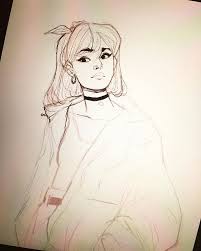 Working In Pro Create Hope To Get Better At Using This App Art Artist Drawing Doodle Sketch Sketching Portrait Drawings Art Apps Sketchbook Drawings