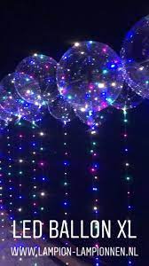 ballon deco event helium lampjes led met party verlicht zwevende led ballon xl zwevende heliu in 2020 glow birthday party glow birthday neon birthday party