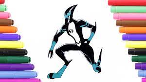Ben 10 coloring pages are a fun way for kids of all ages, adults to develop creativity, concentration, fine motor skills, and color recognition. Ben 10 Xlr8 Coloring Page For Kids Coloring Book Youtube
