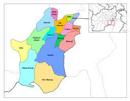 The population of the provinces and districts of afghanistan. Districts Of Afghanistan Wikiwand