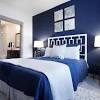 Light blue bedroom decorating ideas include blue interior paint for walls or ceiling and bedroom furniture, blue bedroom decor items, textile and decorative fabrics, blue bedroom wallpaper and blue lighting fixtures, painted in light blue color or featuring light blue lamp shades. 3