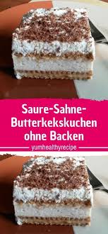 Zutaten 2 Pck Kakao Butterkekse 3 Pck Saure Sahne Insgesamt 600g 3 Pck Vanillezucker Rum Nach Butterkeks Kuchen Ohne Backen Butterkekse Desserts Ohne Backen